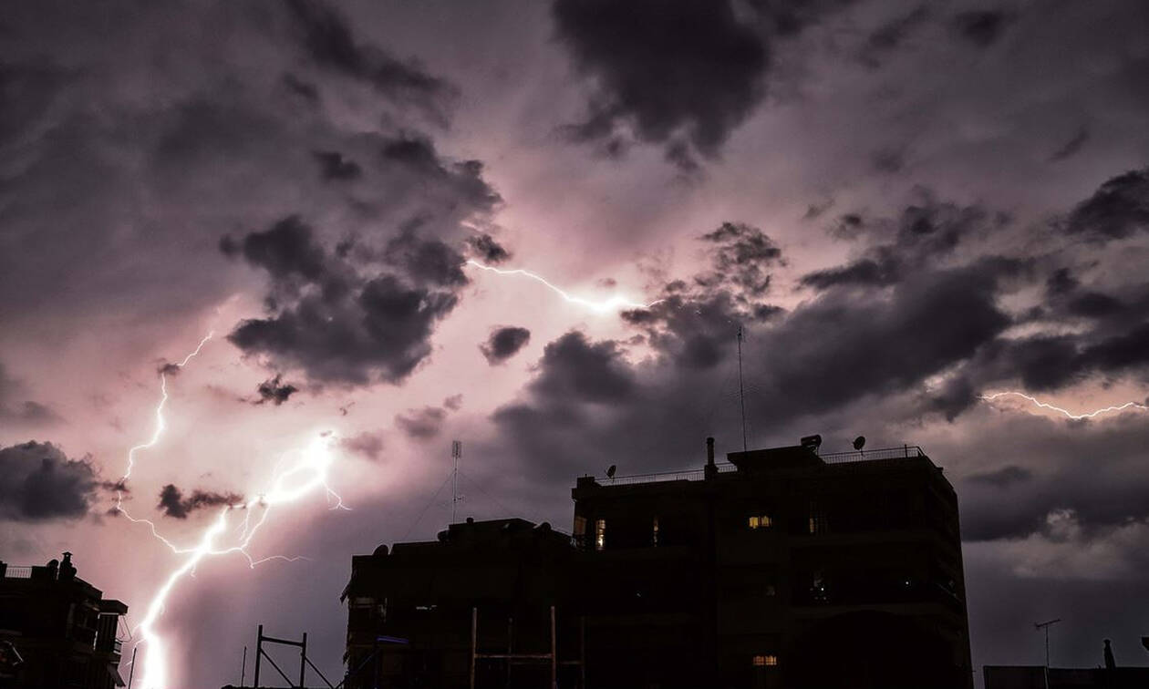 Καιρός : Έρχονται καταιγίδες και χαλαζοπτώσεις από Δευτέρα – Συστάσεις από την Πολιτική Προστασία