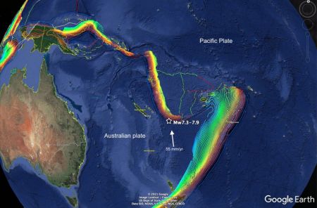 Δύο ισχυροί σεισμοί στον Ειρηνικό Ωκεανό – 6,2 και 7,6 Ρίχτερ