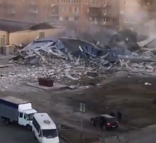 Έκρηξη σε σούπερ μάρκετ στη Ρωσία: Καταστράφηκε ολοσχερώς – Πληροφορίες για τραυματίες