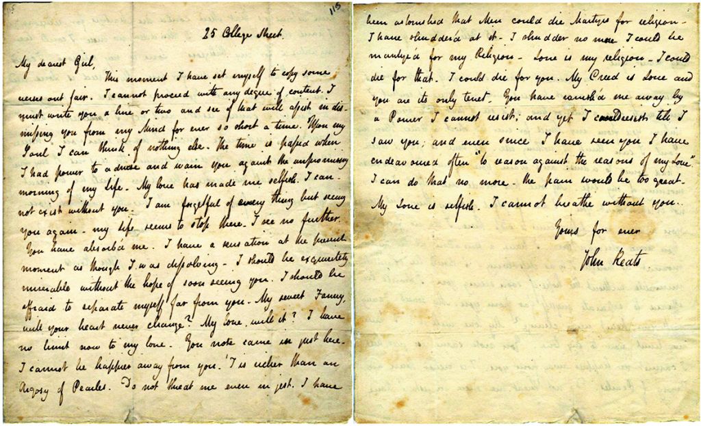 Οι επιστολές της αγάπης