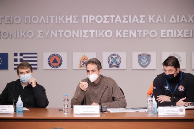 Μητσοτάκης : Επί ποδός ο κρατικός μηχανισμός – Υπομονή για να αντιμετωπίσουμε ένα πρωτόγνωρο φαινόμενο