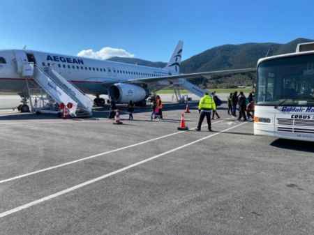 Λέσβος : Αναχώρηση 116 προσφύγων για Γερμανία