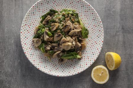 Φρικασέ μανιταριών