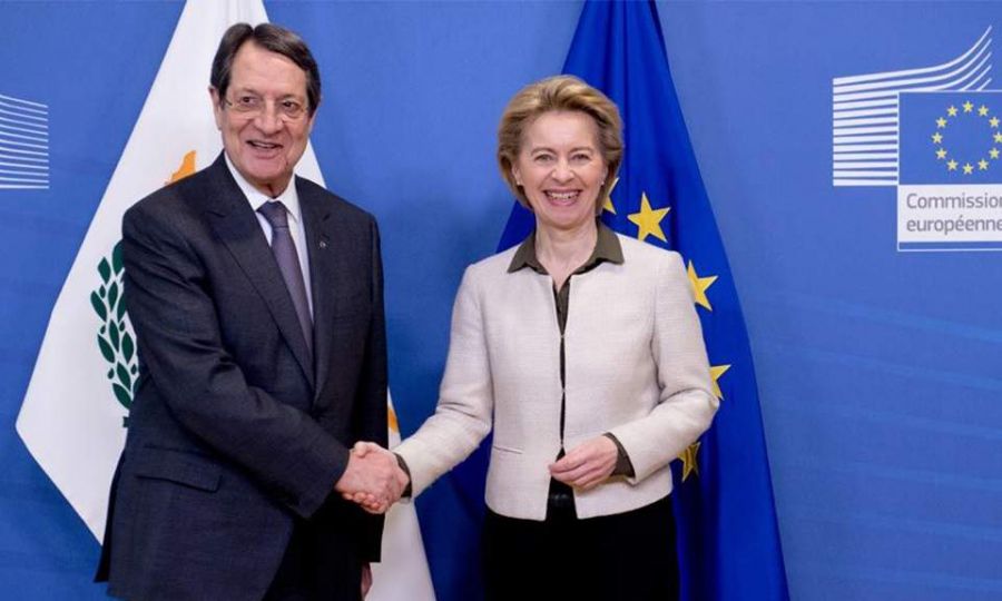 Κυπριακό : Τηλεφωνική επικοινωνία Αναστασιάδη – Φον ντερ Λάιεν – Τι συμφώνησαν