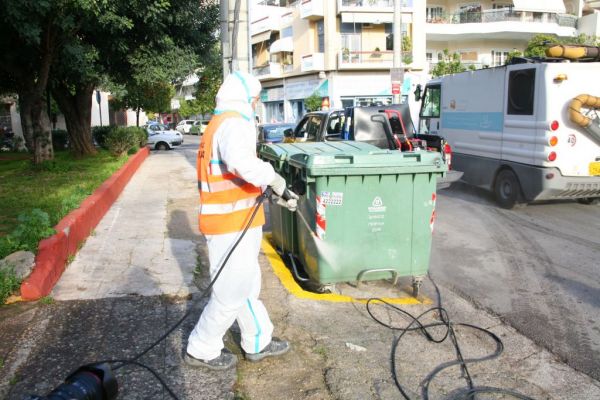 Δήμος Πειραιά : Εντατικοί καθαρισμοί για την προστασία της δημόσιας υγείας