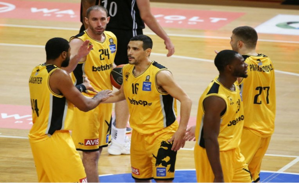 Αρνητικά όλα τα τεστ κορωνοϊού της ομάδας μπάσκετ της ΑΕΚ