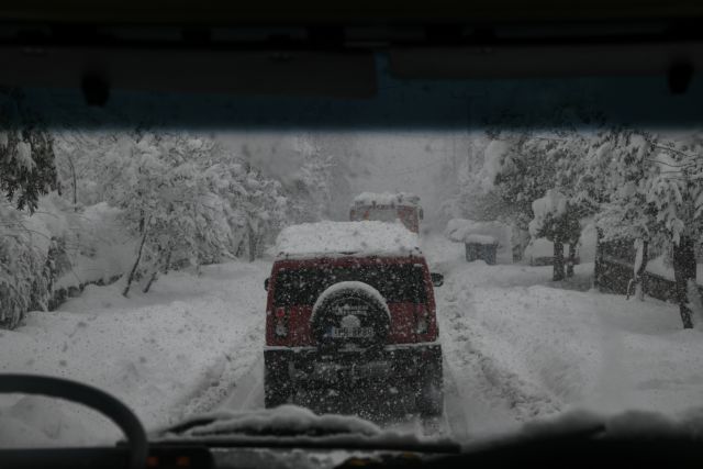 Κακοκαιρία : Χιόνια και καταιγίδες την Πέμπτη – Σε ποιες περιοχές