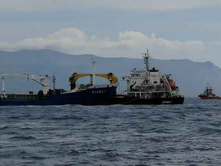 Kύθηρα: Σε εξέλιξη οι έρευνες για τη σύγκρουση των δυο πλοίων