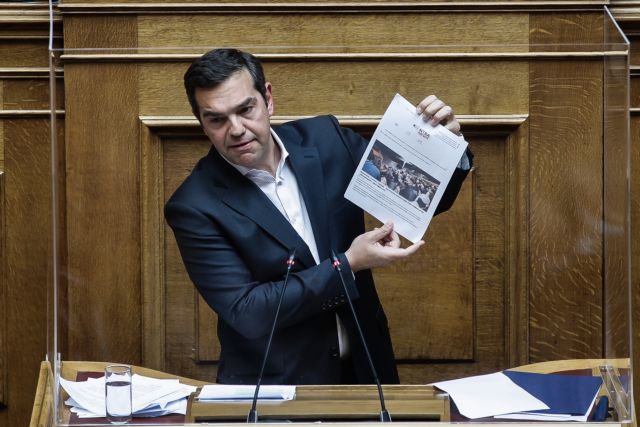 Τσίπρας : Εικόνα παράλυσης εκπέμπει η κυβέρνηση – «Πολιτικό μορατόριουμ» για την αντιμετωπίση της υγειονομικής κρίσης