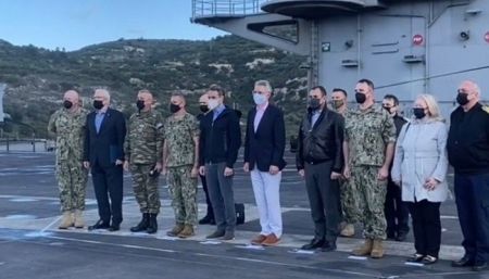 Μητσοτάκης από Σούδα : Εξαιρετική η συνεργασία με ΗΠΑ – Το μήνυμα Πάιατ