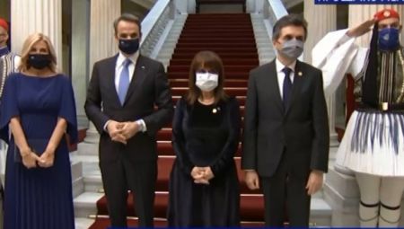 Live από το Προεδρικό Μέγαρο: Το δείπνο στους υψηλούς προσκεκλημένους