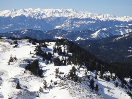 Πολικές θερμοκρασίες στον Παρνασσό: Στους -26 το θερμόμετρο