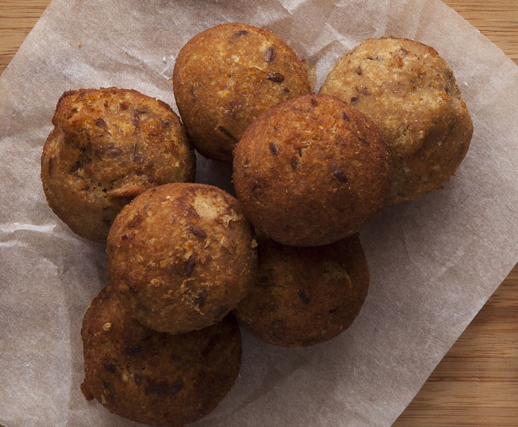 Κεφτεδάκια με φασόλια χάντρες