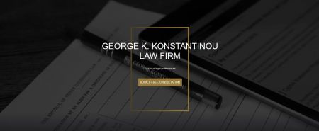 GEORGE K. KONSTANTINOU LAW FIRM: Their new website is now available in 4 languages