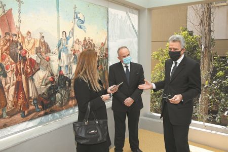 αποκλειστική ξεναγηση στο Μουσείο Φιλελληνισμού