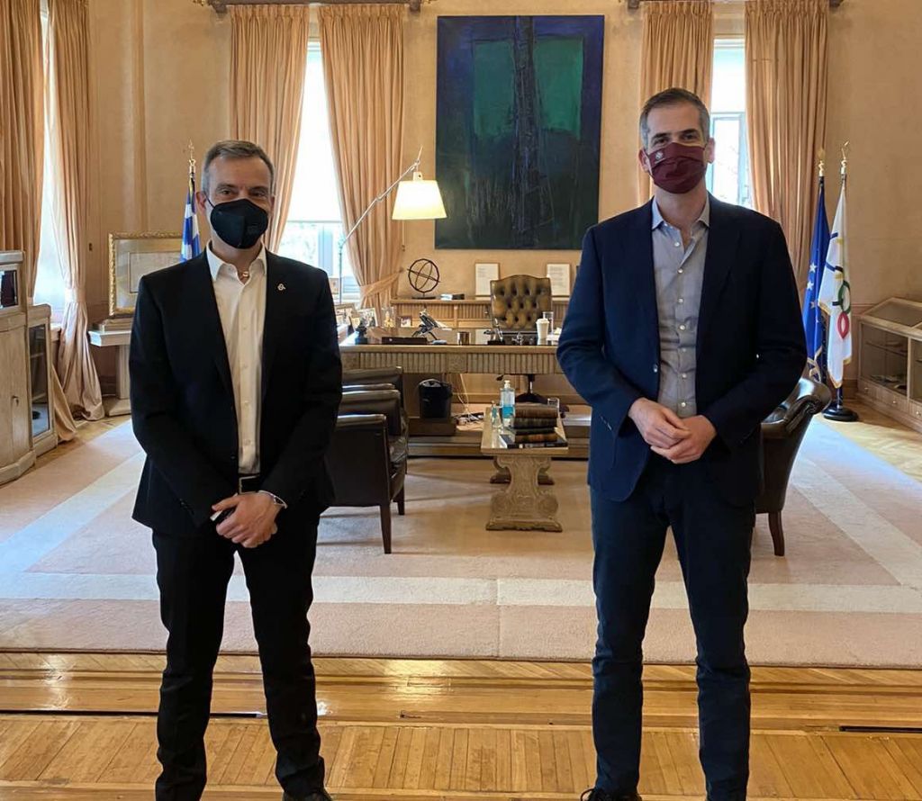 Συνάντηση Κ. Μπακογιάννη-Ζέρβα : Πανδημία και Ταμείο Ανάκαμψης στο επίκεντρο της συζήτησης