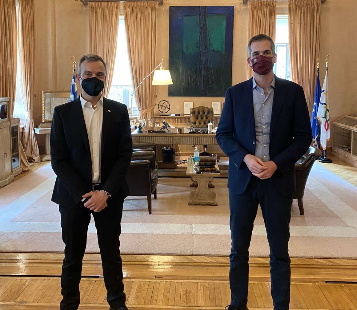 Συνάντηση Κ. Μπακογιάννη-Ζέρβα : Πανδημία και Ταμείο Ανάκαμψης στο επίκεντρο της συζήτησης