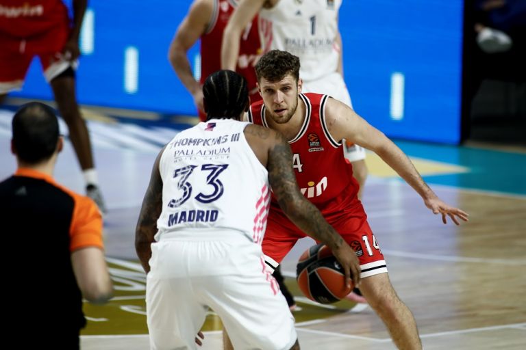 Ήττα για τον Ολυμπιακό στη Μαδρίτη