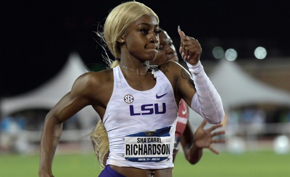 Η ΣαΚάρι Ρίτσαρντσον έγινε η έκτη ταχύτερη γυναίκα στην ιστορία του στίβου