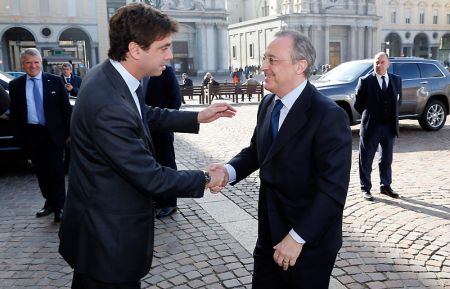 Πέρεθ και Ανιέλι για τη European Super League : «Θα βοηθήσει το ποδόσφαιρο να εξελιχθεί»