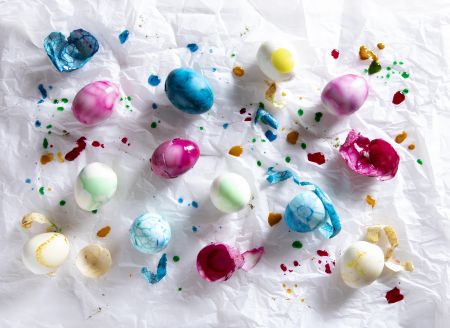 Αυγά τουρσί χρωματισμένα