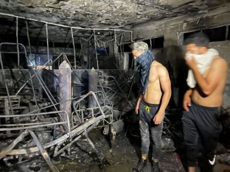 Ιράκ: 27 νεκροί από πυρκαγιά σε νοσοκομείο για ασθενείς covid