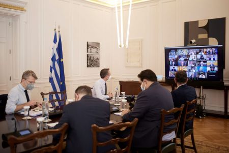 Μητσοτάκης: 5 εκατ. εμβολιασμοί τέλη Μαΐου-Τι είπε για Σχέδιο Ανάκαμψης