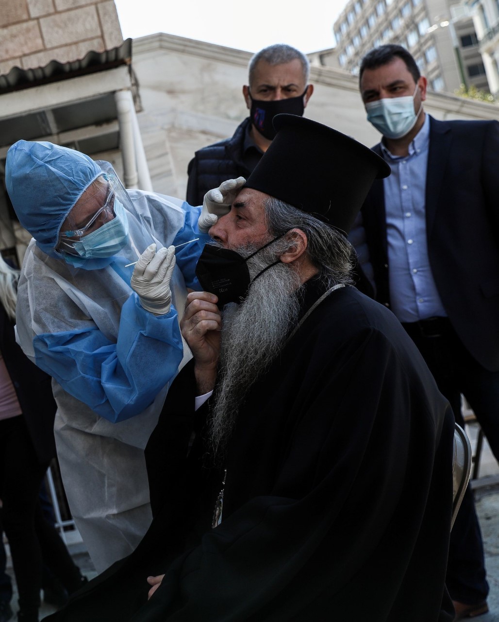 Δήμος Πειραιά: Rapid test  στους κληρικούς της Ιεράς Μητροπόλεως Πειραιώς
