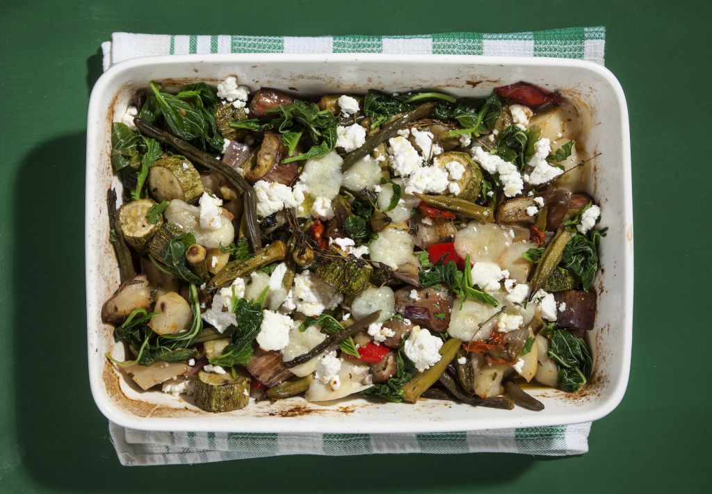 Κρητική σοφεγάδα με τυριά