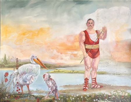 Η Μαντώ Μαυρογένους στο νησί των ανέμων