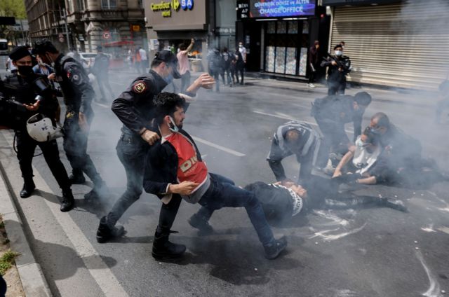 Τουρκία: Επεισόδια και συλλήψεις στις διαδηλώσεις για την Πρωτομαγιά | tovima.gr