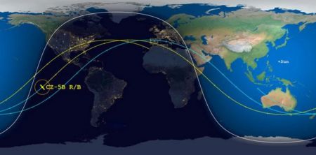 Κινέζικος πύραυλος: Έκανε κύκλους και πάνω από την Ελλάδα