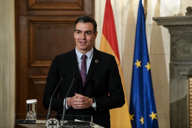 Πέδρο Σάντσεθ: «Η στήριξή μας στην εδαφική ακεραιότητα της Ελλάδας είναι κατηγορηματική»