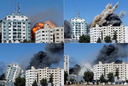 Γάζα: Συγκλονιστικό βίντεο του AP από την εκκένωση του κτιρίου πριν βομβαρδιστεί