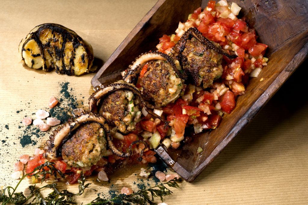 Μυρωδάτοι χταποδοκεφτέδες