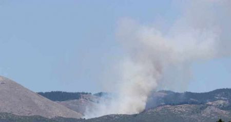 Δύο φωτιές βρίσκονται σε εξέλιξη στην Αρκαδία και στην Λακωνία