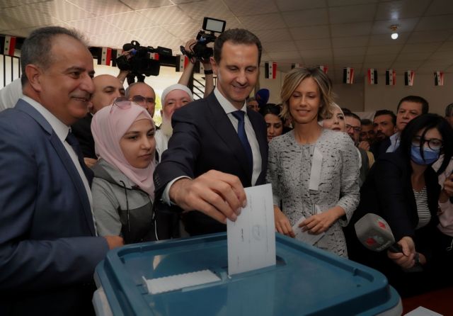 Συρία: Ο Μπασάρ αλ Άσαντ επανεξελέγη πρόεδρος με 95,1% | tovima.gr