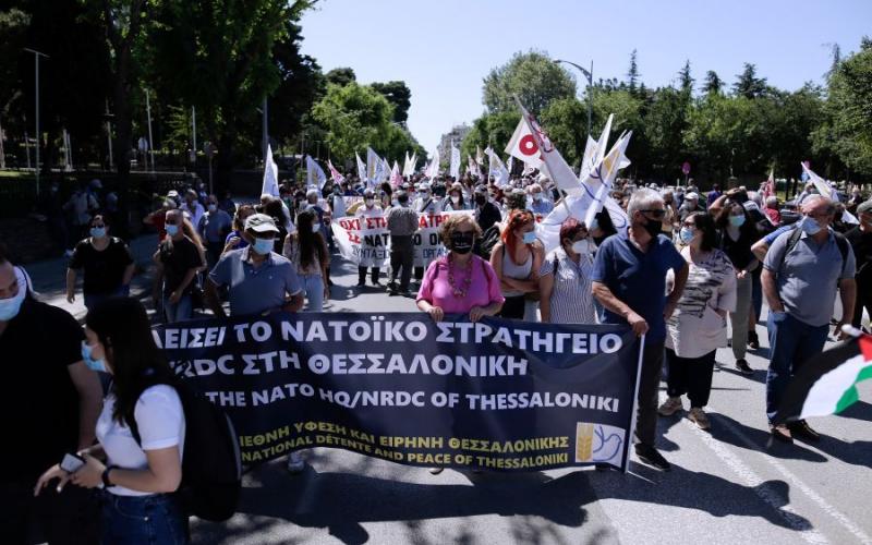 Αντιπολεμικό συλλαλητήριο στη Θεσσαλονίκη