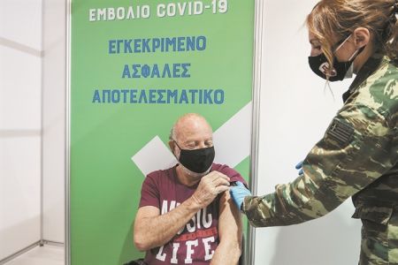Η ανοσία στους Ελληνες μετά τον εμβολιασμό