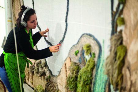 Αλεξάνδρα Κεχαγιόγλου: Τα υφαντά της φύσης