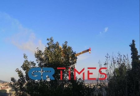 Θεσσαλονίκη: Έσβησε η φωτιά στον δήμο Πυλαίας με συνδρομή αεροσκαφών – Σε επιφυλακή για αναζωπυρώσεις