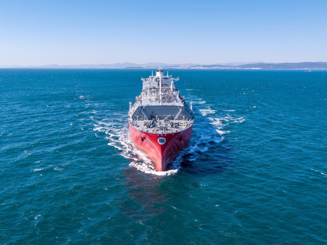 The third newly built LNG Carrier was received by Capital Gas Ship Management