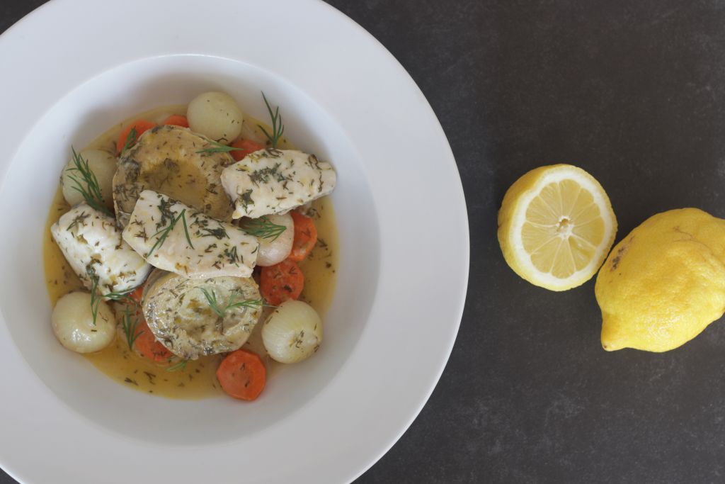 Αγκινάρες με λούτσο α λα πολίτα