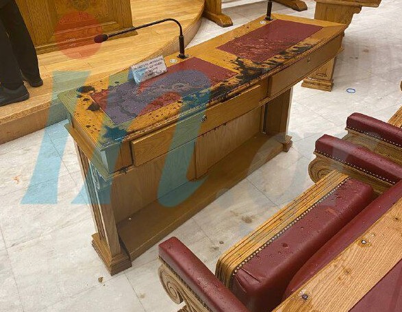 Μονή Πετράκη: Αποκλειστικές φωτογραφίες του in.gr από την πρωτοφανή επίθεση με βιτριόλι