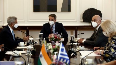 PM meets visiting Indian External Affairs Minister Jaishankar and discusses bilateral ties