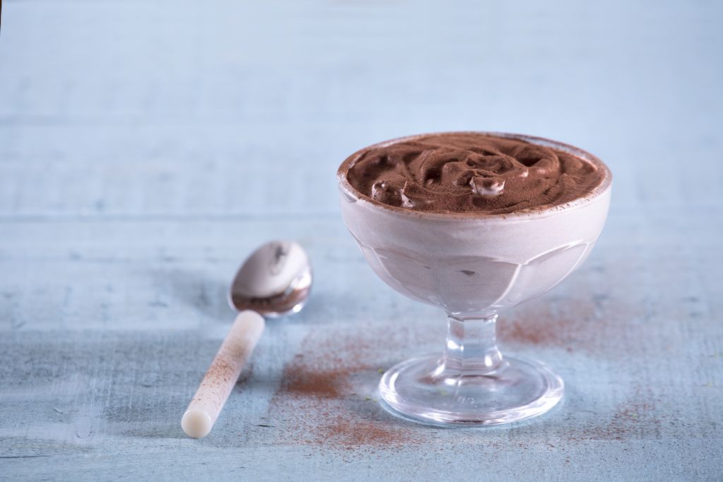 Σοκολατένια μους γιαουρτιού