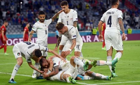 Ιταλία για κούπα: Απέκλεισε το Βέλγιο – Ραντεβού με την Ισπανία στον ημιτελικό