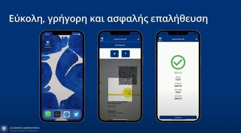 Εστίαση: Σε ισχύ από σήμερα η εφαρμογή «Covid Free GR» – Πώς λειτουργεί | tovima.gr