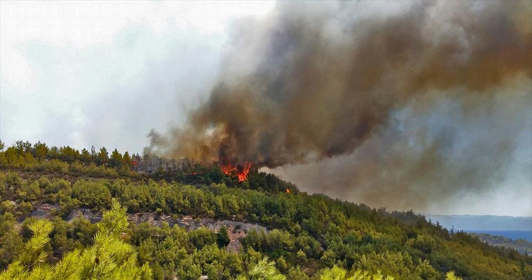 Πολύ υψηλός κίνδυνος πυρκαγιάς σε περιοχές της Πελοποννήσου και της Κρήτης