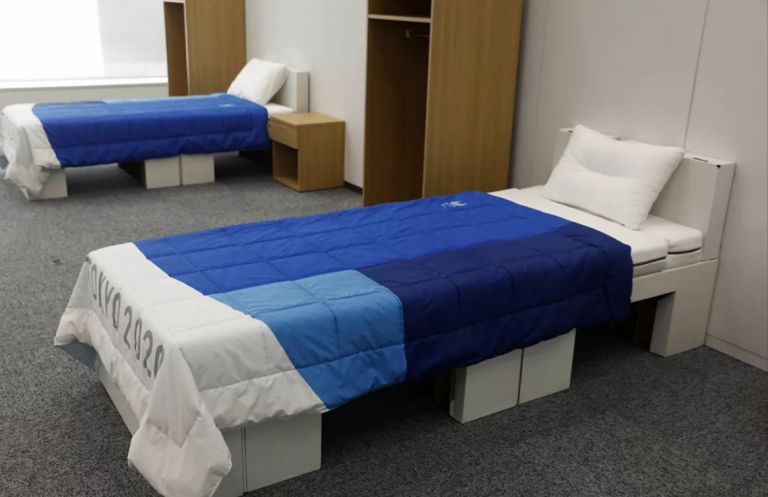 Κρεβάτια από… χαρτόνι στο Ολυμπιακό Χωριό του Τόκιο | tovima.gr
